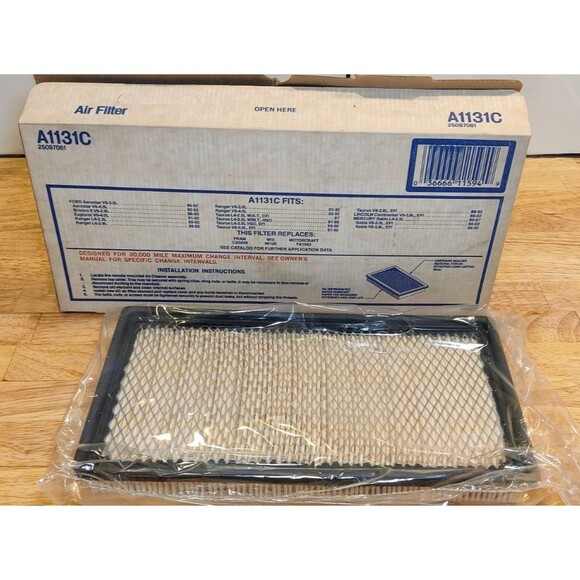 ACDelco A1131C Air Filter 25097061 Brand New - Picture 6 of 8